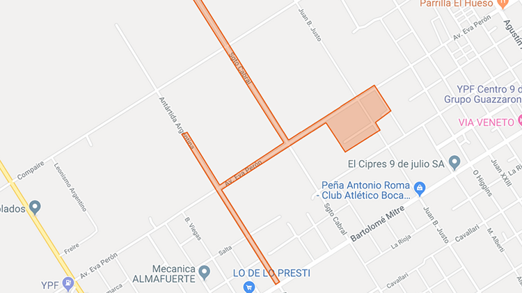 Corte de energía programado