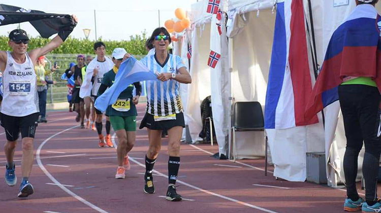 Marcantoni corri&oacute; en Francia