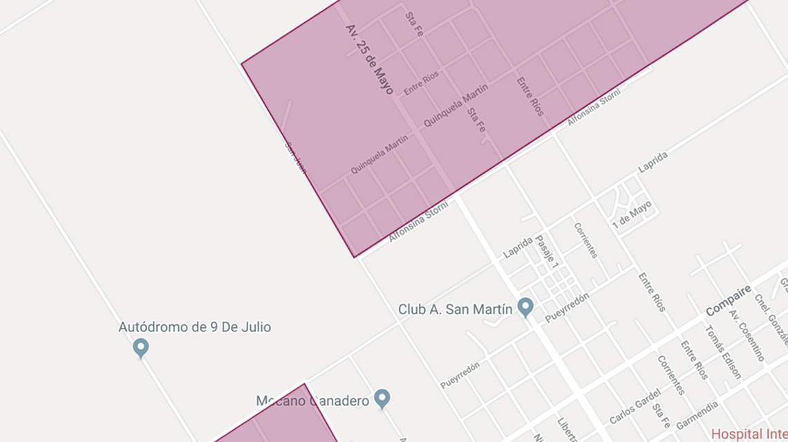 Corte de energía programado