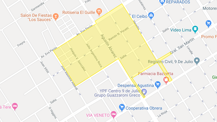 Corte de energ&iacute;a programado