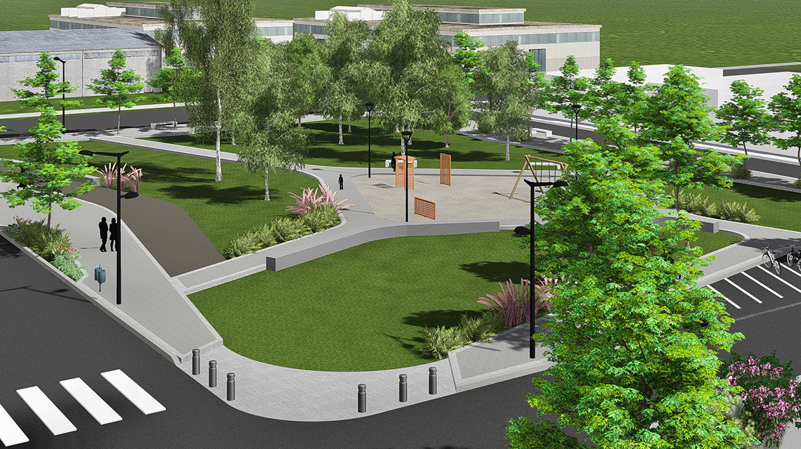 Plazoleta &ldquo;H&eacute;roes de Malvinas&rdquo;