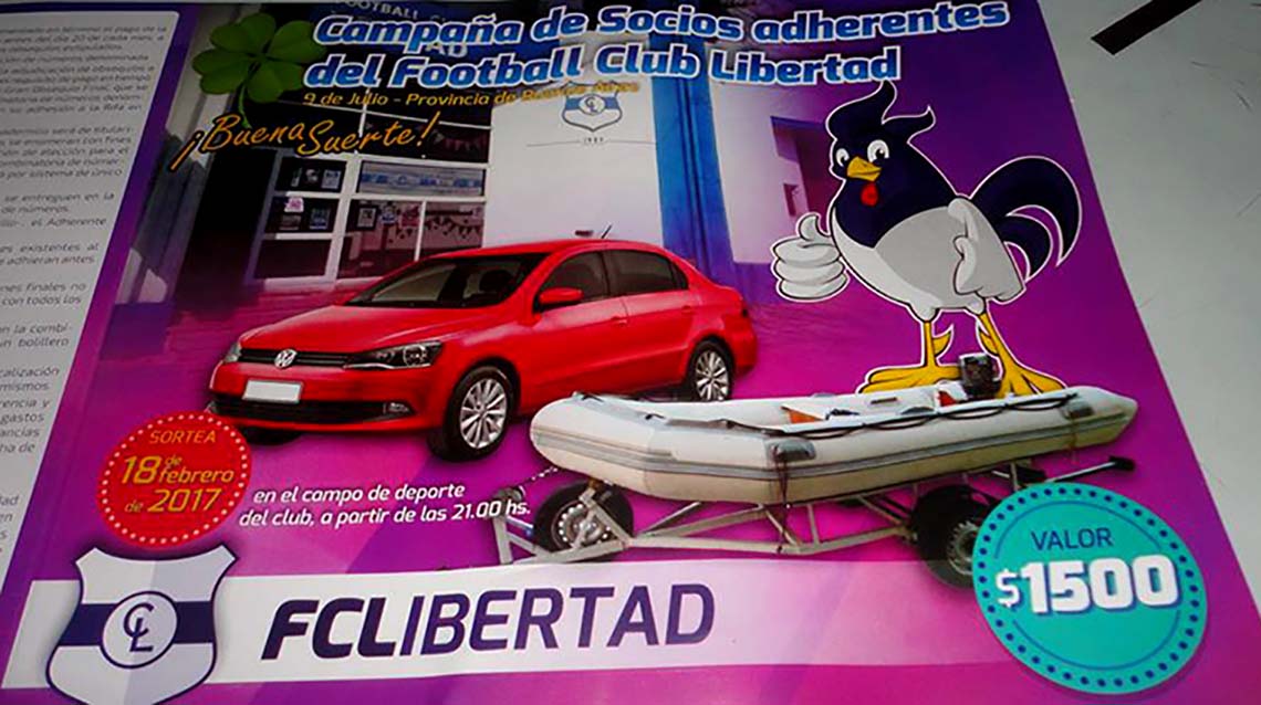 Una muy buena suerte para Libertad