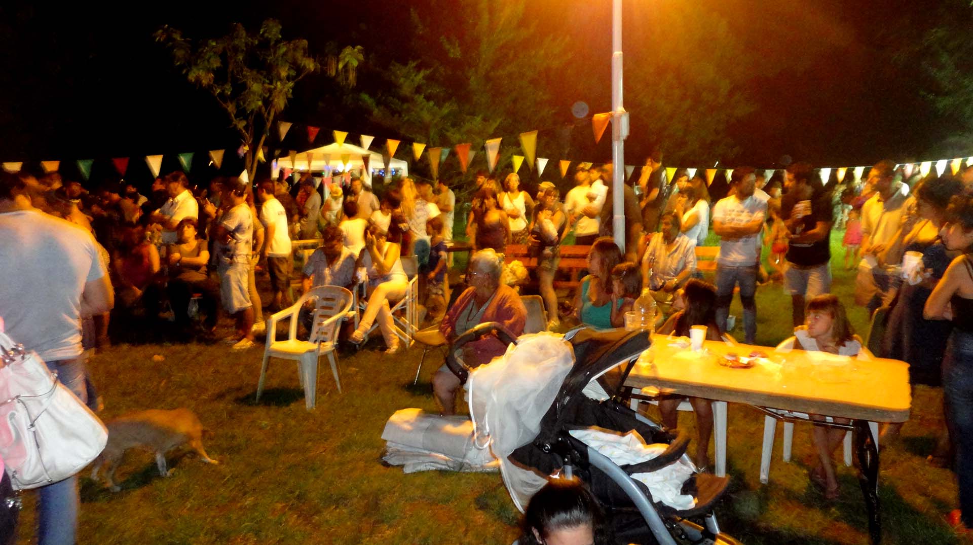 Las kermesses pasaron por Los Aromos 