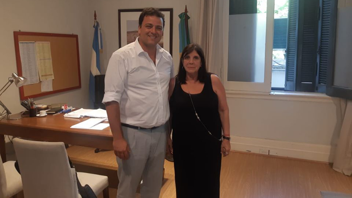  Barroso evaluó como positiva la reunión con la ministra de gobierno bonaerense
