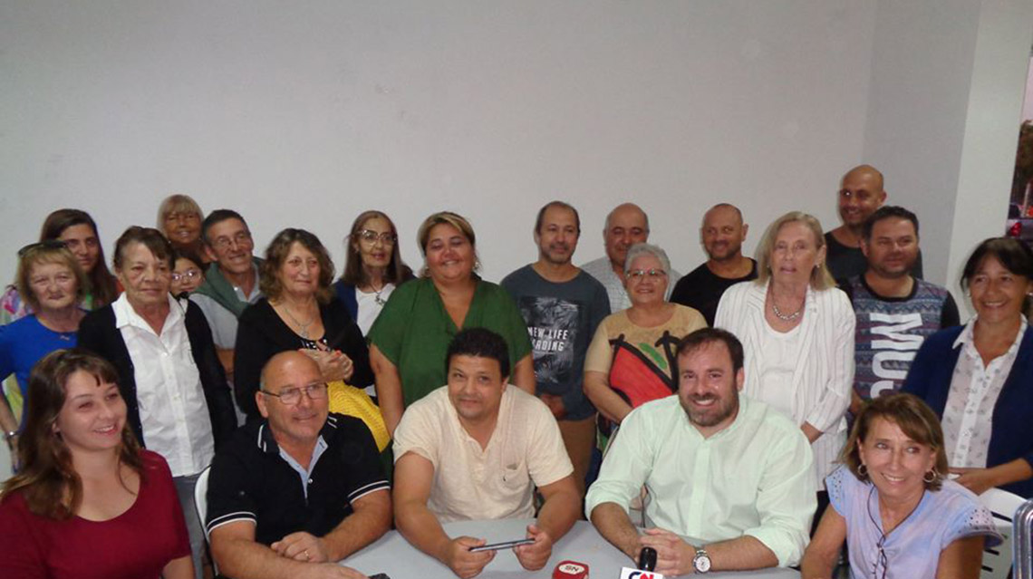 La Lista Verde presento su lista de candidatos a delegados por la CEyS