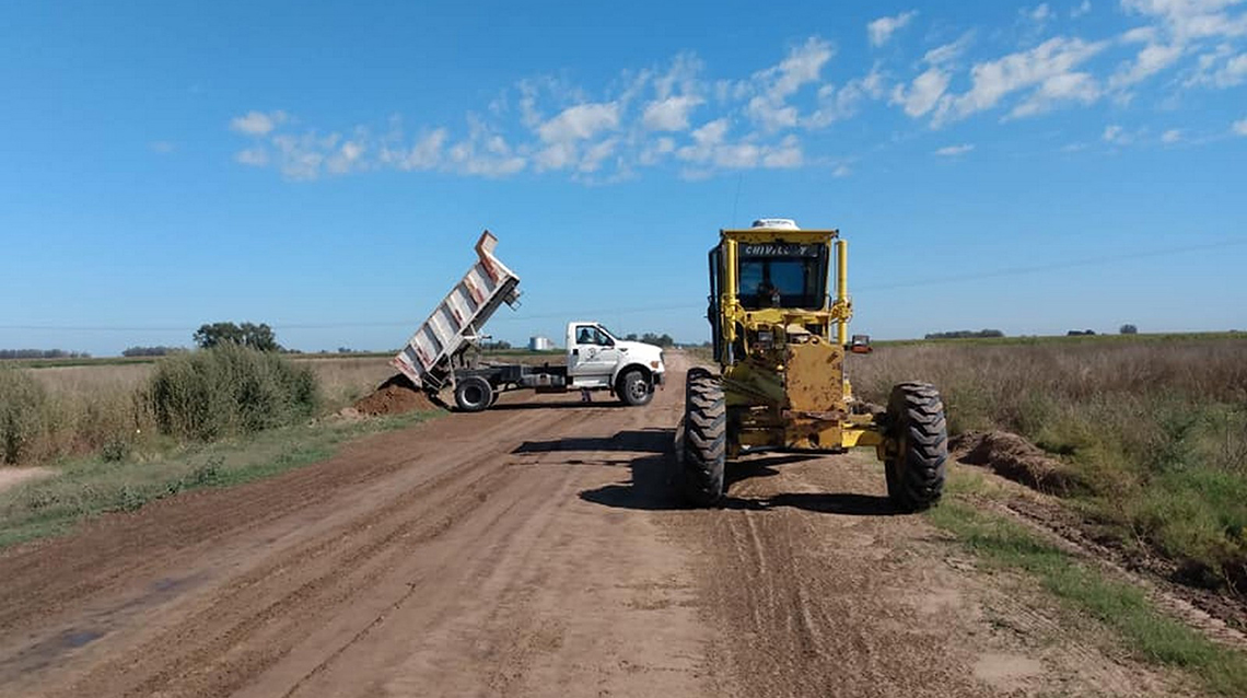 Patricios: Estabilizado de suelo