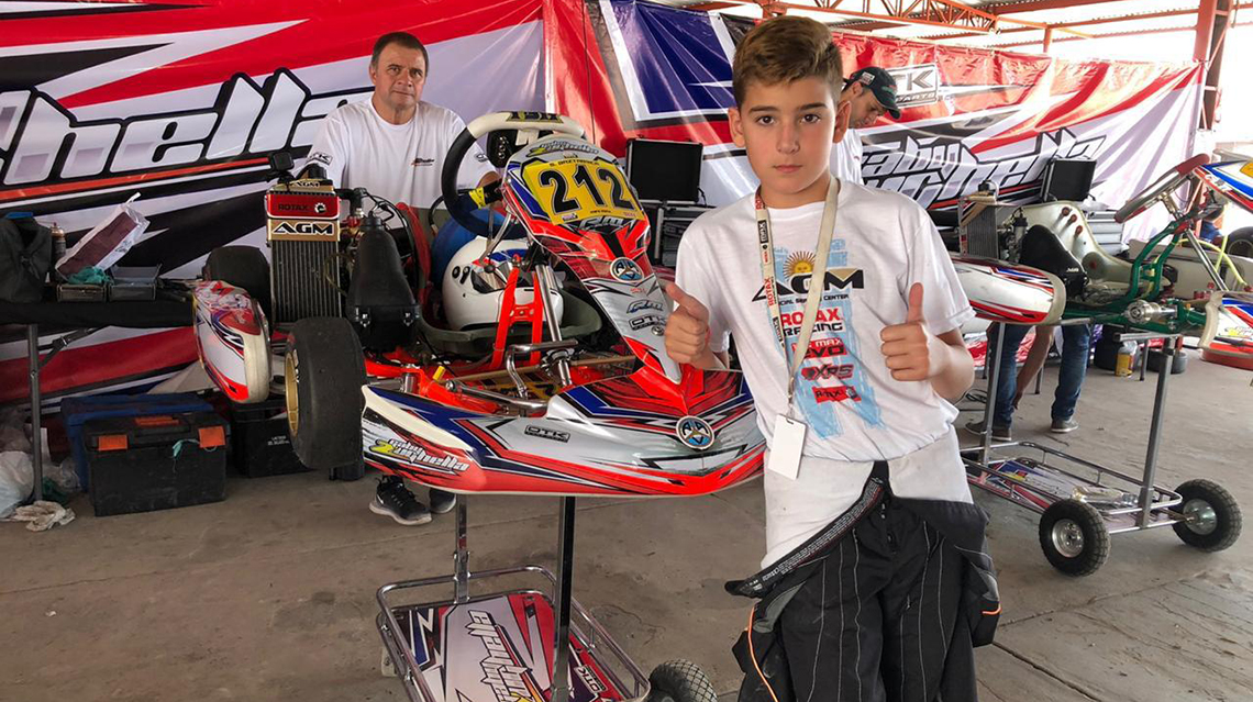 Santi fue protagonista de un gran fin de semana