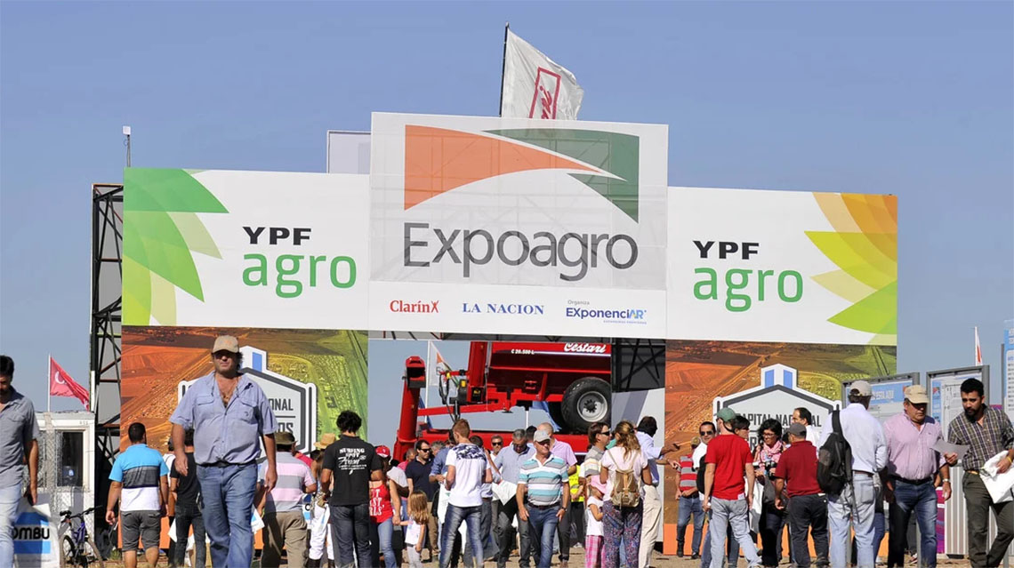 ​Por el coronavirus, se suspendi&oacute; la &uacute;ltima jornada de Expoagro 2020