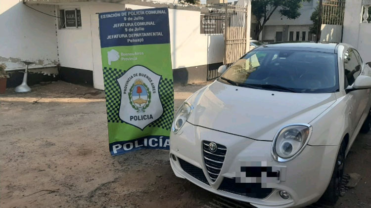 Recuperan auto con pedido de secuestro