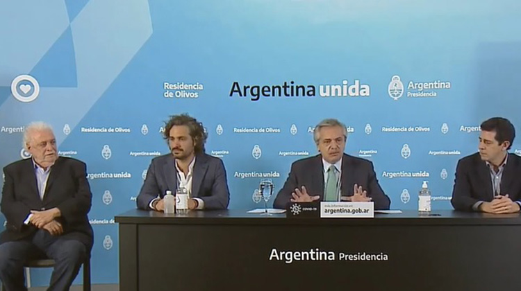 Coronavirus: Alberto Fern&aacute;ndez extendi&oacute; la cuarentena hasta el 26 de abril