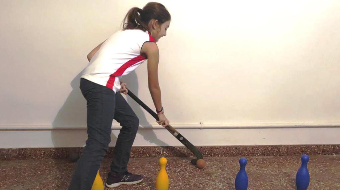 ​El hockey de Atl&eacute;tico no para en cuarentena