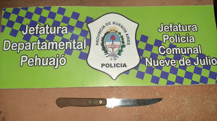 Amenaz&oacute; a otro menor con cuchillo
