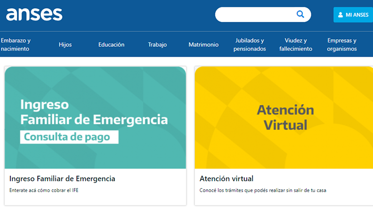 Ingreso Familiar de Emergencia​