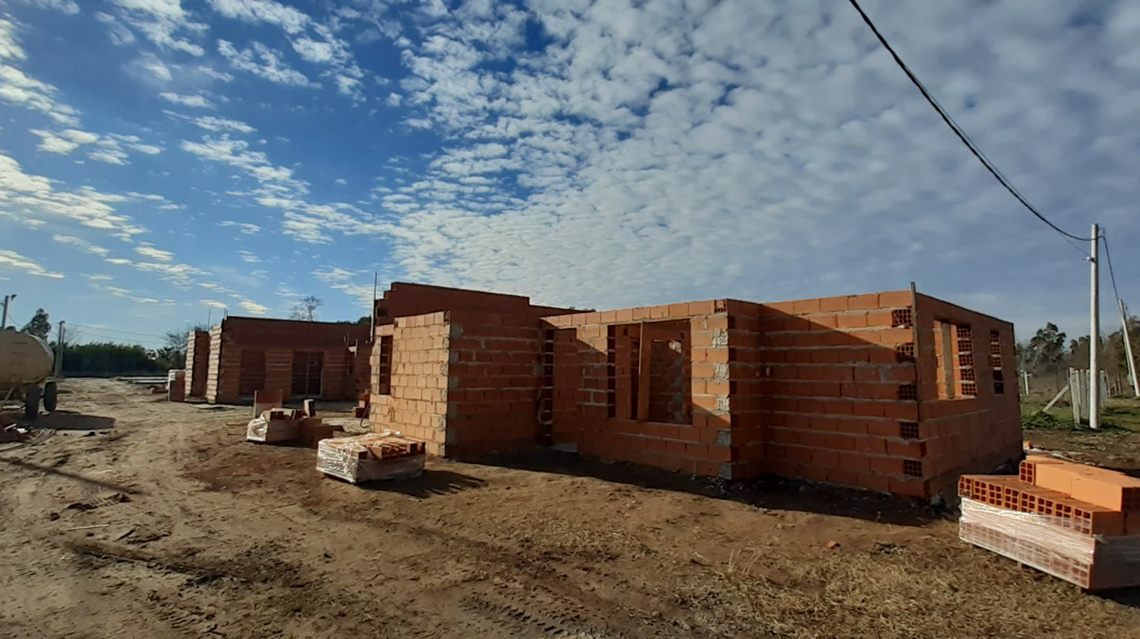 Marcados avances en el proyecto de viviendas de la CEyS