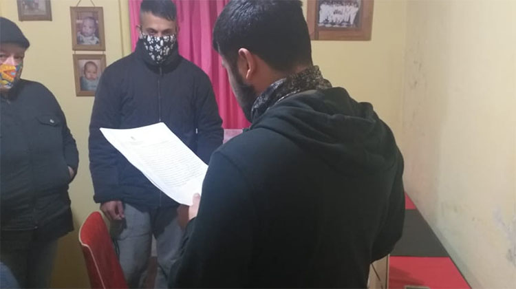 Allanamiento en relaci&oacute;n al Femicidio
