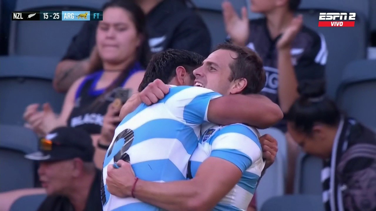 Los Pumas le ganaron a los All Blacks