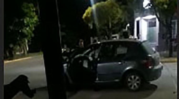 Violento choque 