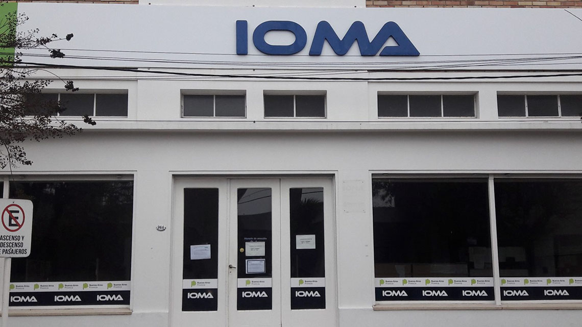 IOMA atenci&oacute;n cerrada al p&uacute;blico 