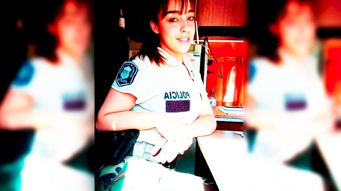 Muri&oacute; la joven polic&iacute;a
