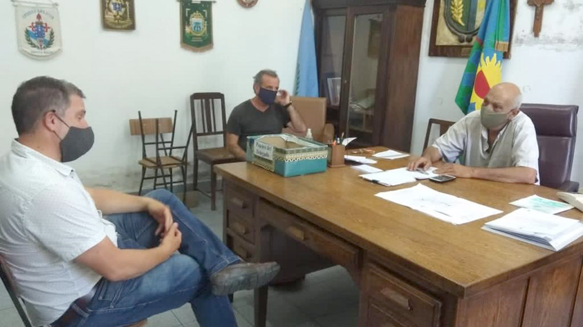 ​El concejal &ldquo;Chachi&rdquo; Malis visit&oacute; Quiroga