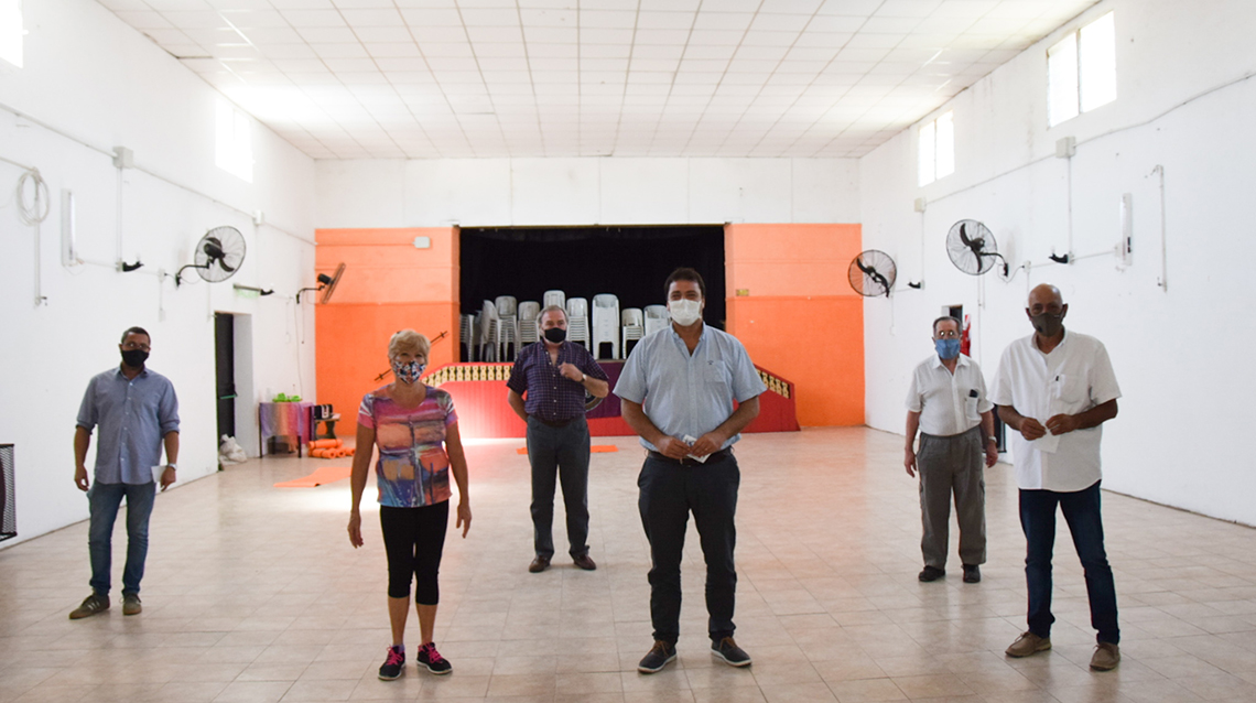 ​Barroso visitó Facundo Quiroga