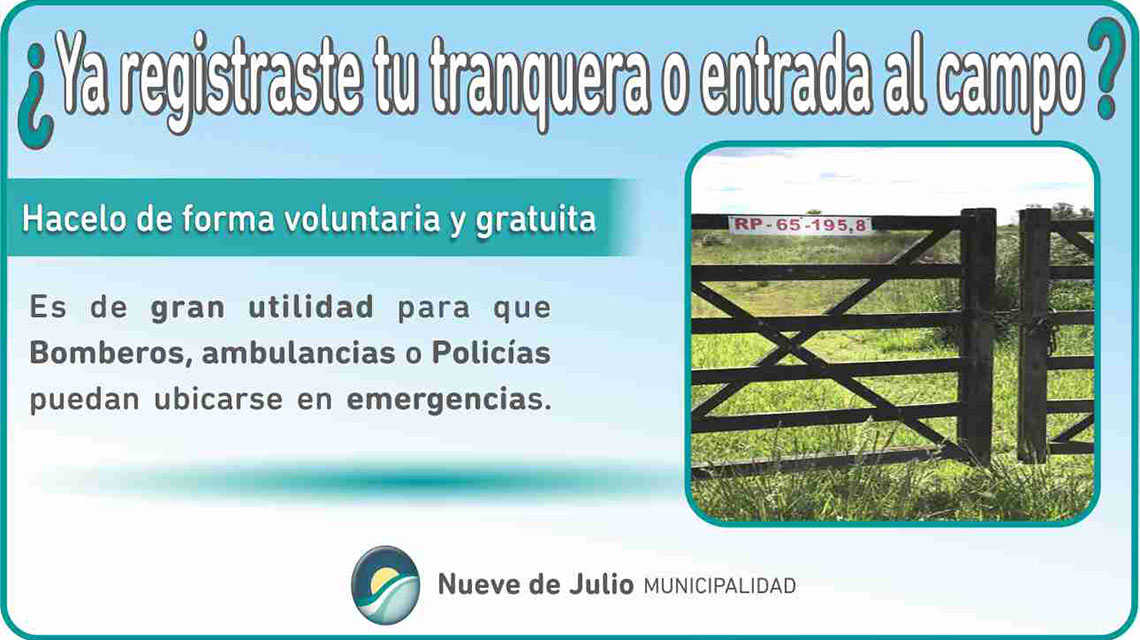 Nomenclatura de caminos rurales 