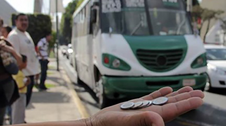 Sube el transporte