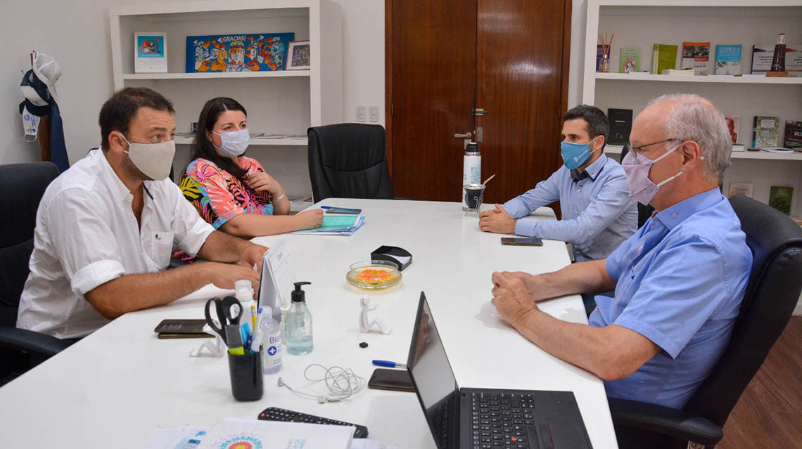 ​El intendente Barroso se reuni&oacute; con el Ministro de Salud bonaerense
