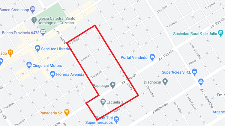 Corte de energ&iacute;a programado